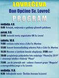 Povodom proslave Lovrečeve 2019. ovaj vikend u Sv. Lovreču sve zainteresirane čeka bogat kulturni, sportski i zabavni program.